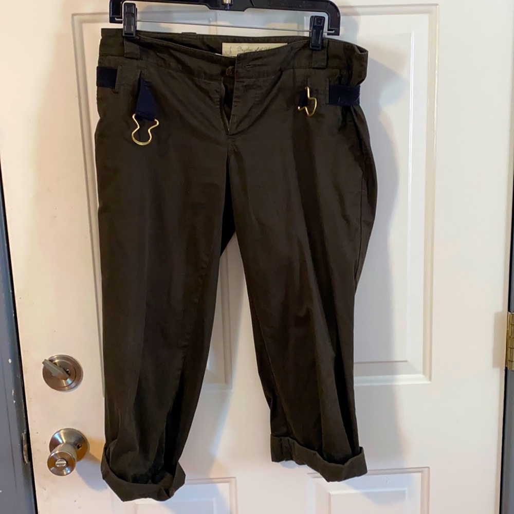 Size 4 Capri pants by Anthropologie.